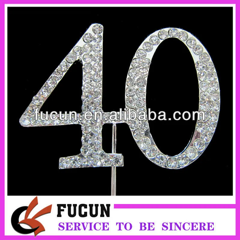 customizes rhinestone cake topper for wedding decoration from China wholesale