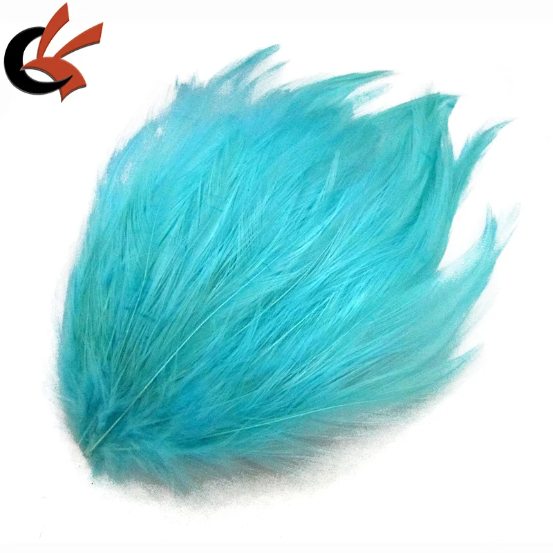 Sky Blue Hackle Feather Pad