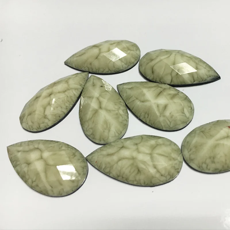 hot sale cheap factory price sew on epoxy resin stone for garment accessories