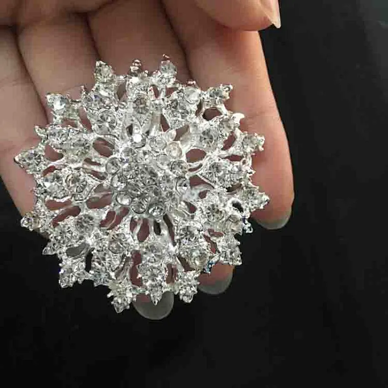 Factory wholesale Jewelry Manufacturer hot sale rhinestone brooch for Wedding and Party