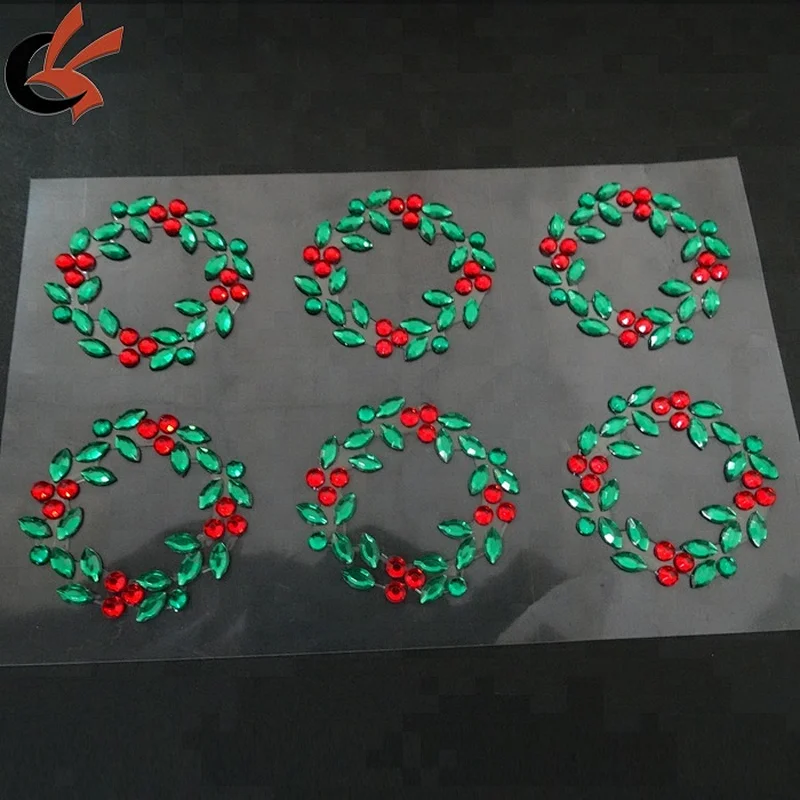 Acrylic Craft Self Adhesive-XMAS  Christmas Tree  Acrylic Sticker