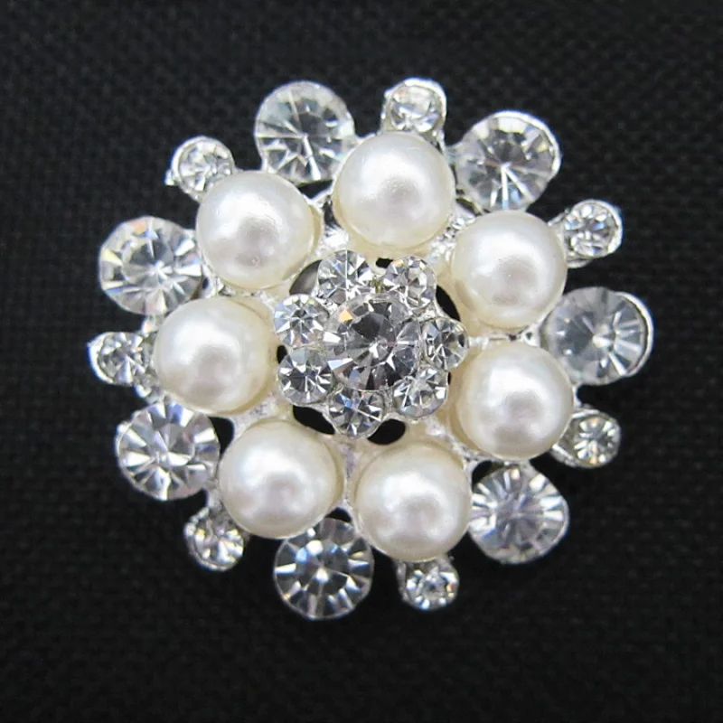 cheap wholesale lot bulk white pearl brooch pin