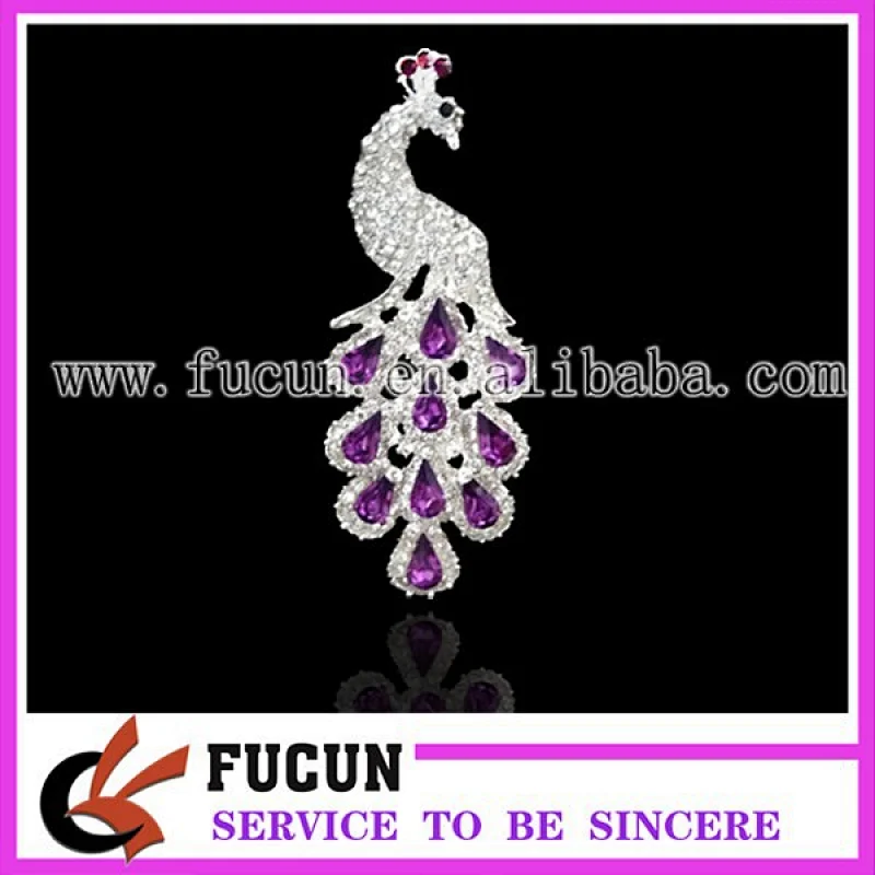 Wholesale 2015 New Arrival Design Rhinestone Brooch For Women Wedding Invitation
