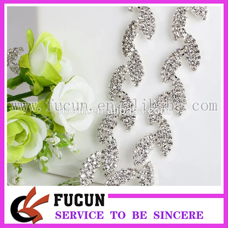 Crystal Rhinestone Banding Trim Wedding Cake Banding Trim