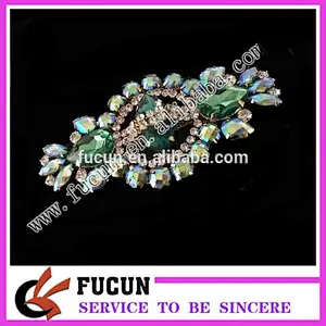 Colorful style resin diamonds brooch For Wedding Decoration accessories