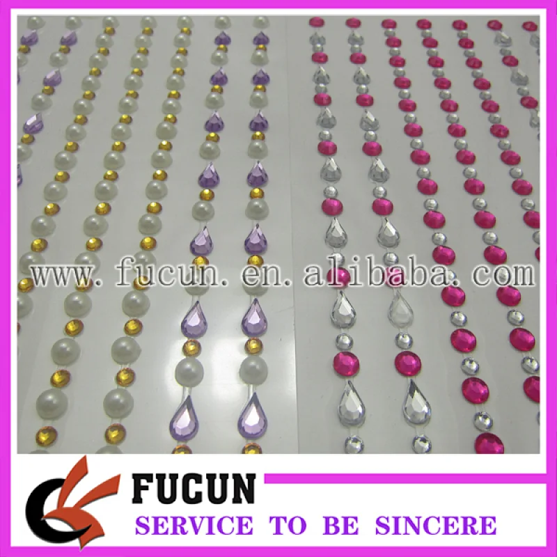 Scrapbooking Rhinestones sticker