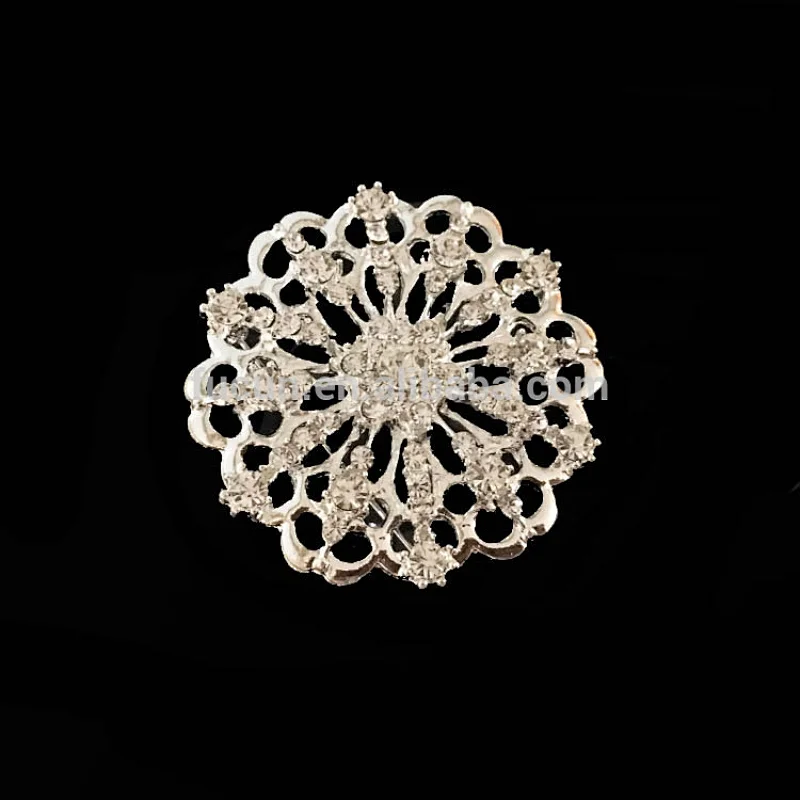 fashion jewelry cheap bridal rhinestone brooch for Women