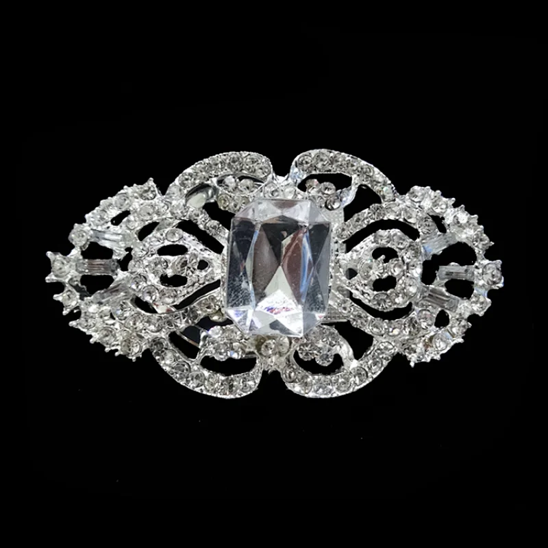 fashion rhinestone jewelry 2018 women crystal scarf pins scarf clip