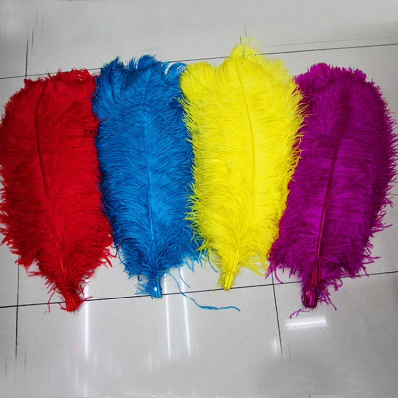 18-20 inches multicolor plumage decoration ostrich feather for party and wedding