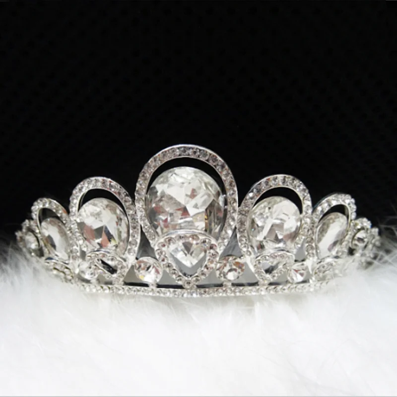 best selling crystal rhinestones wedding pageant royal queen crown tiaras