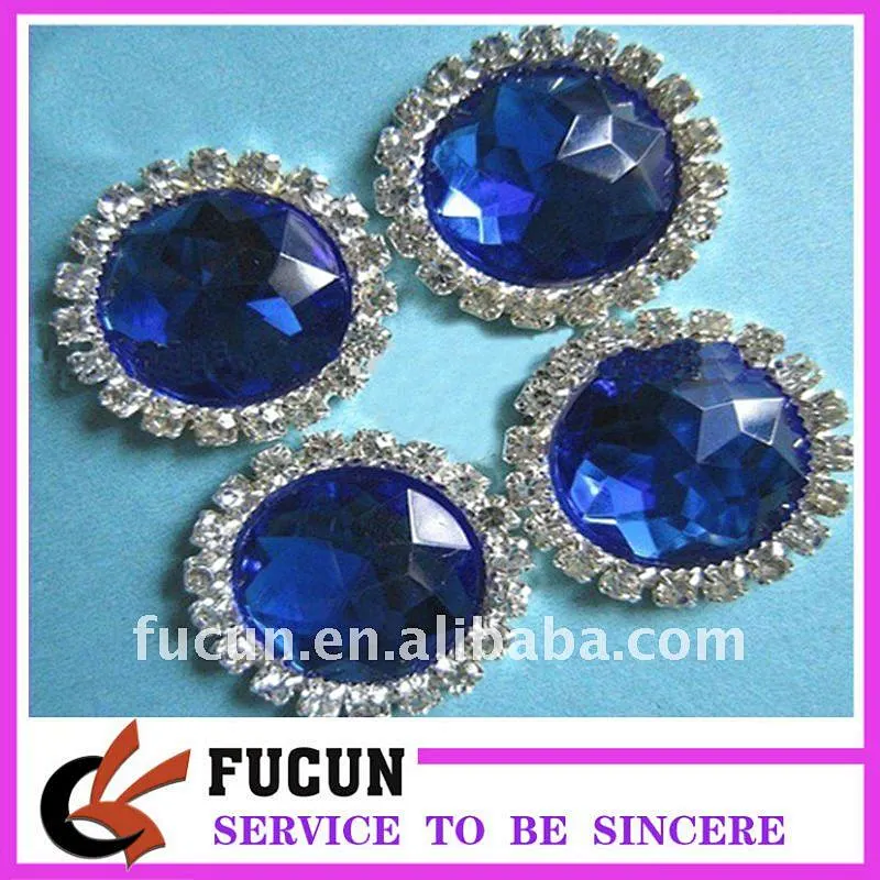 hot salad round acrylic rhinestone diamond gem
