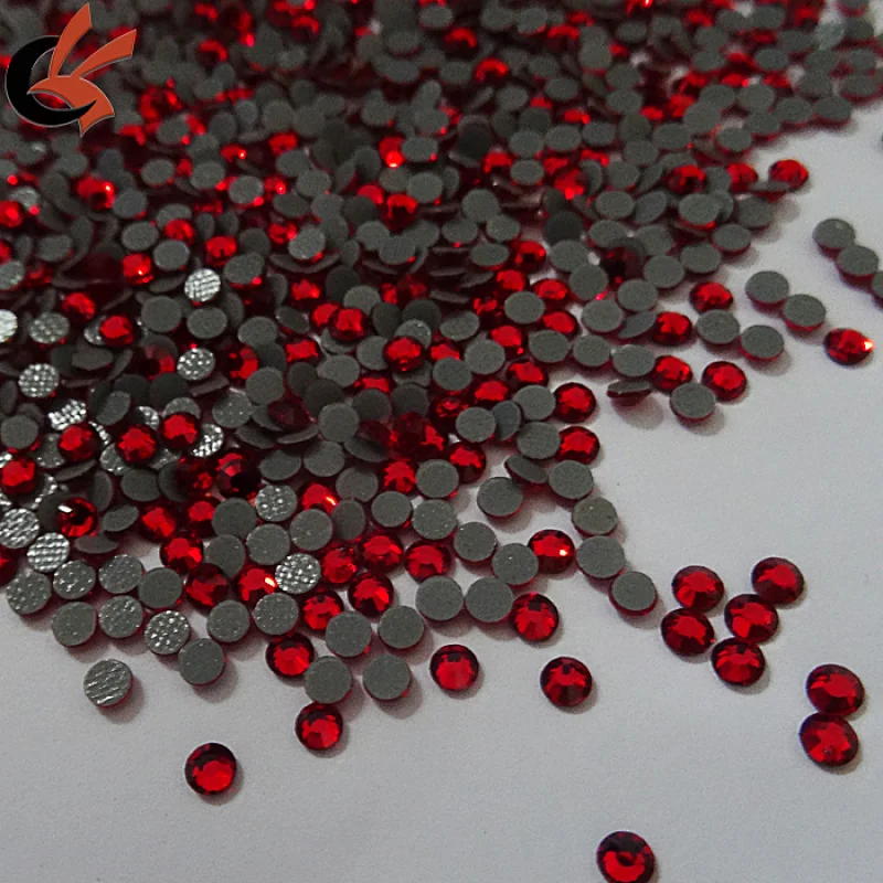SS10 Flatback heat transfer red hot fix rhinestone