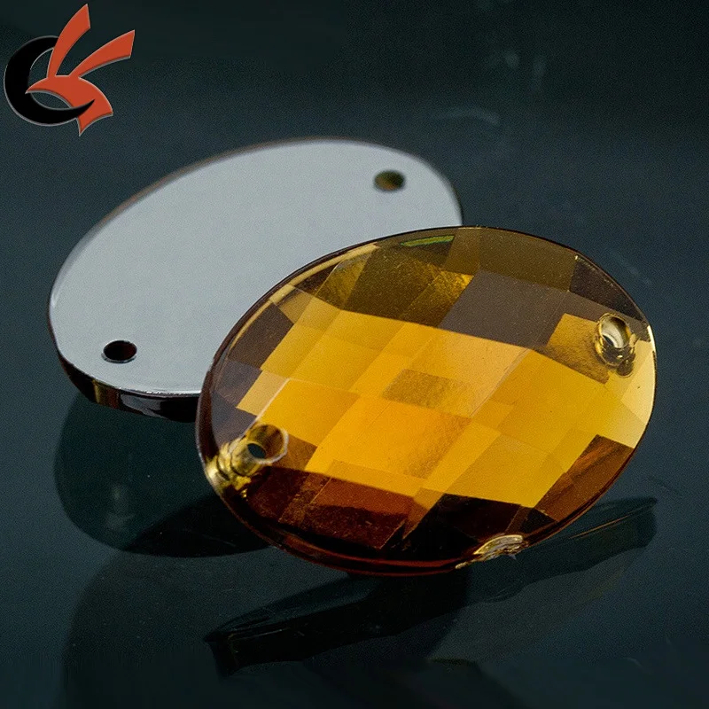 Color Flatback Acrylic Rhinestone TearDrop Gem Beads
