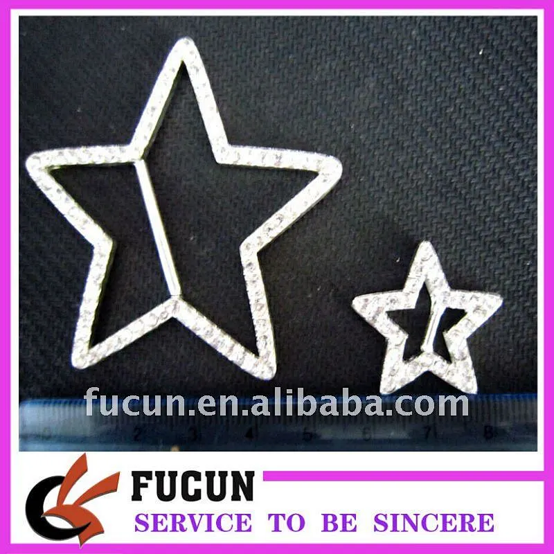 Diamante Ribbon Buckle/Rhinestone Ribbon Slider for Wedding Invitations