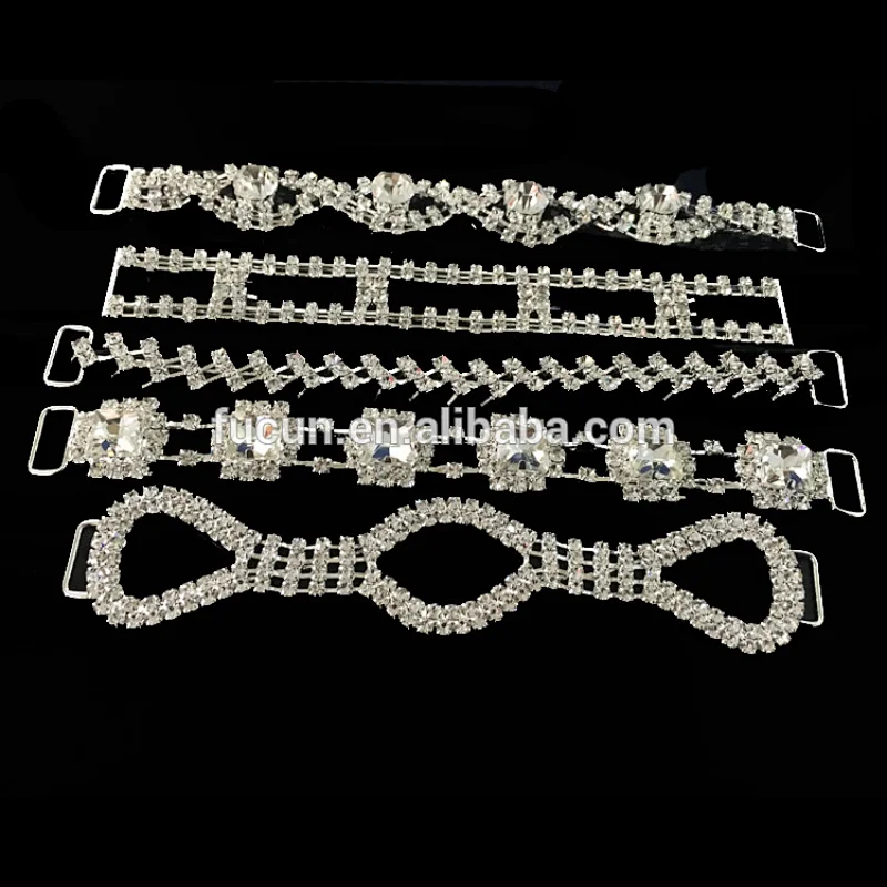 bling shiny game, competition ,match swimwear bikini connector buckle