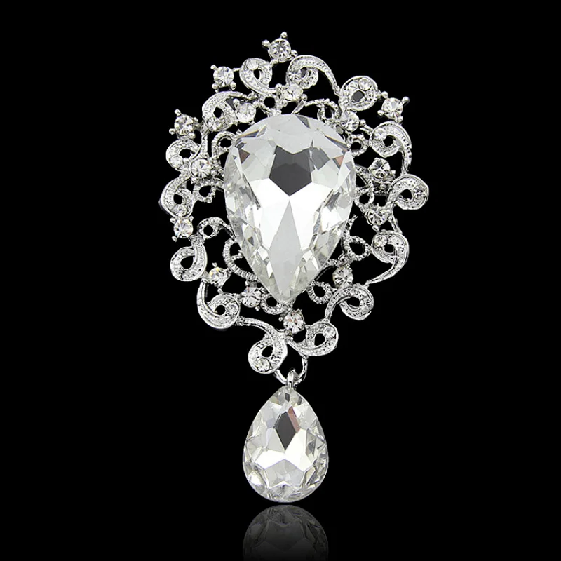 fashion diamond main stone rhinestone wedding jewellery