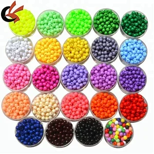 2018 top quality pretty rainbow color plastic acrylic beads wholesale