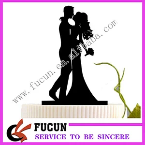 Acrylic Goold Glitter Mr & Mrs Engagement Wedding Cake Topper