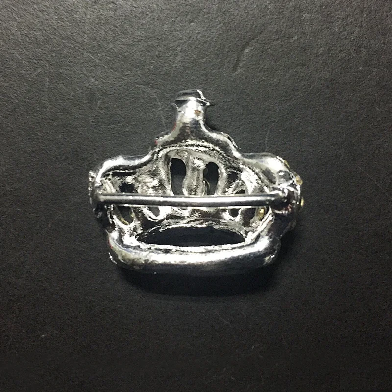 crystal ab crown shaped rhinestone buckle for wedding