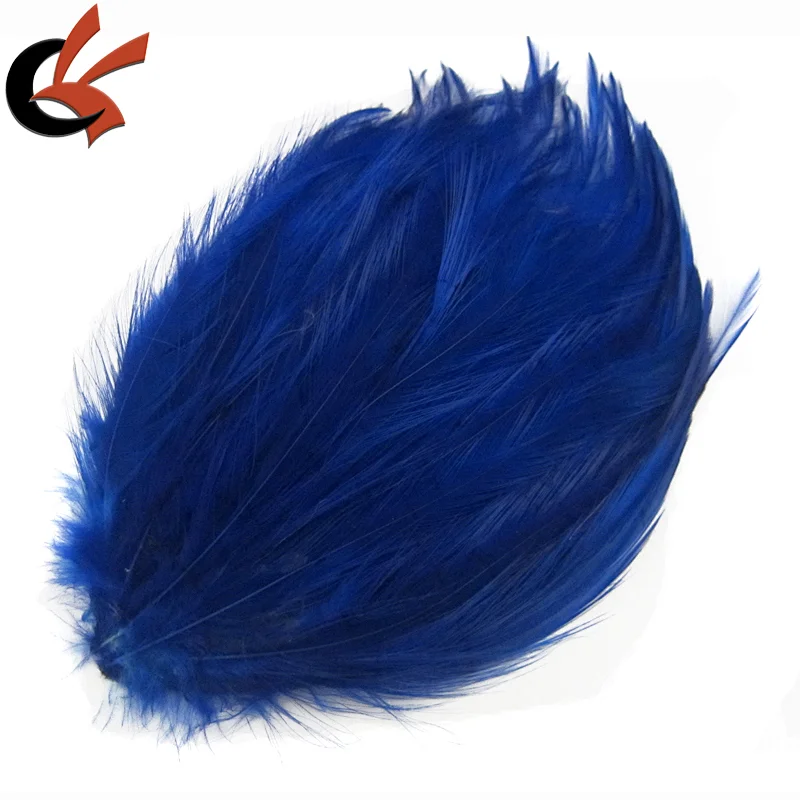 Royal Blue Coque Hackle Feather Pad