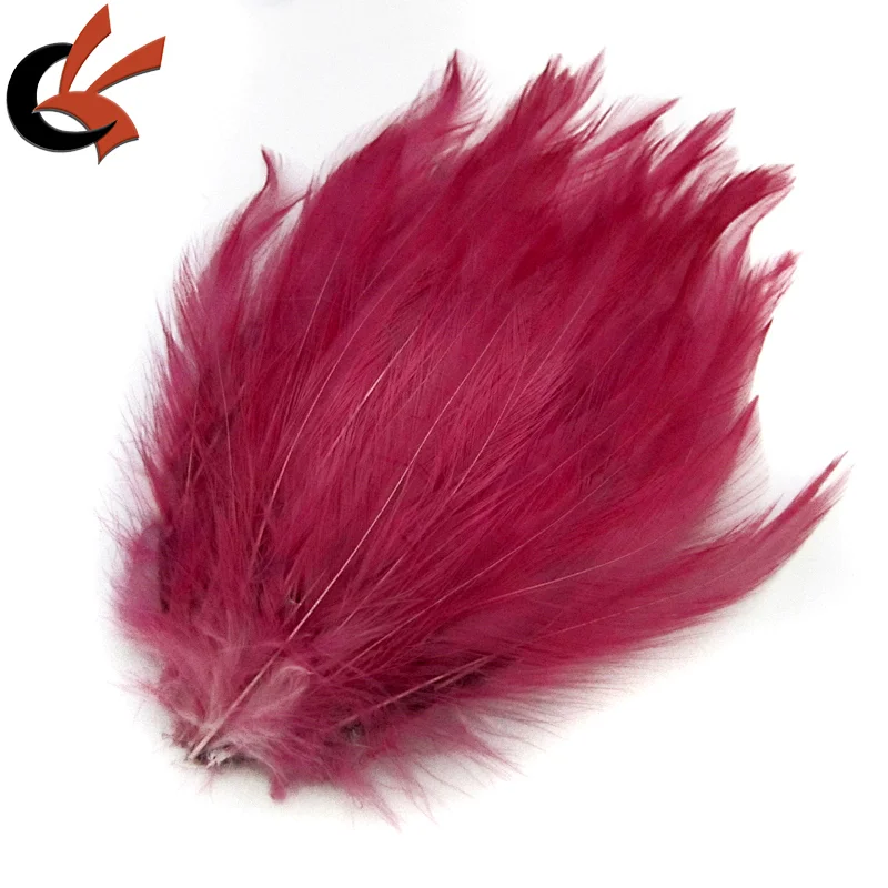 BEAUTIFUL ORANGE New Pads HACKLE FEATHER PAD