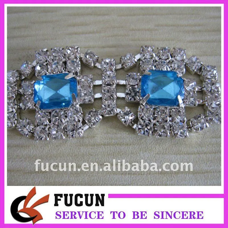 flower rhinestone chain trimming