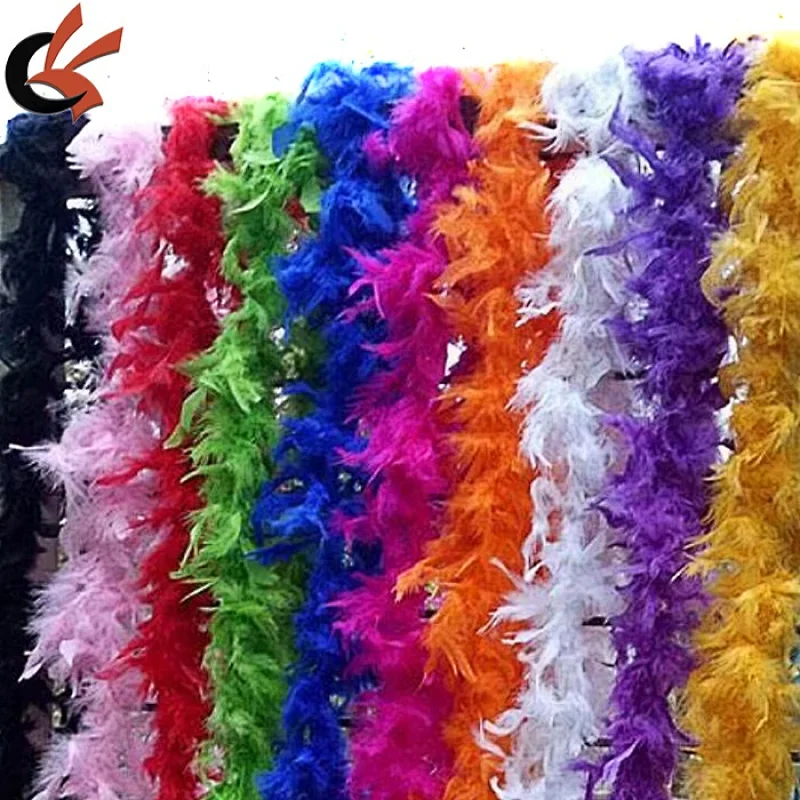 Fashion Turkey Feather Boa for Decoration