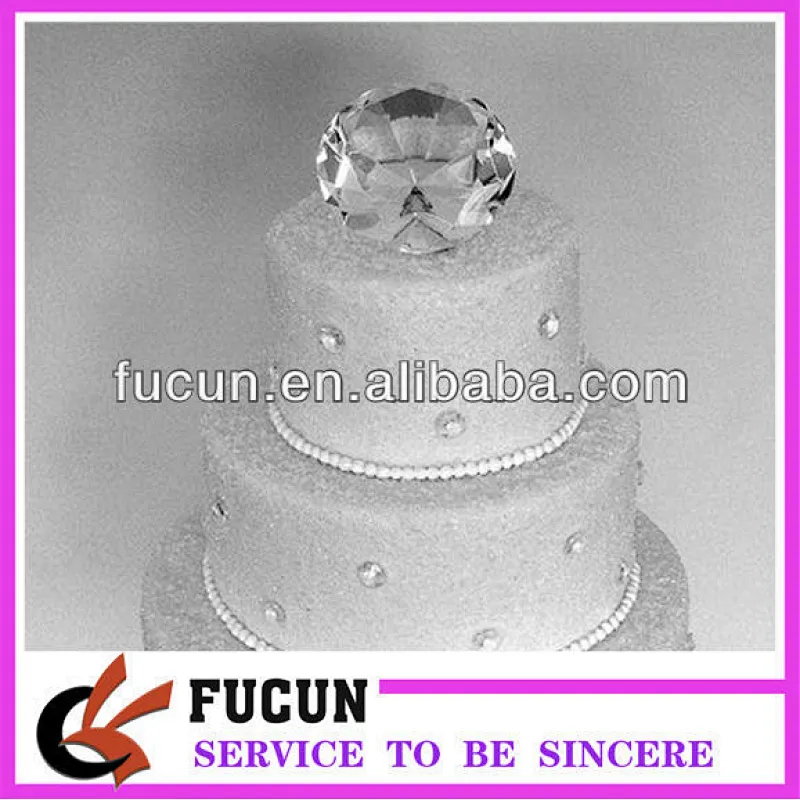 wedding table decoration crystal diamond gems
