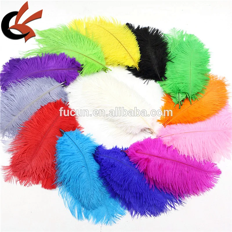 10-12 inch (25-30cm) Real Natural Ostrich Feather