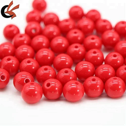 10mm green acrylic bead for decoration