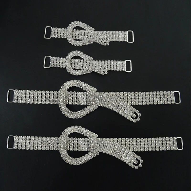 2017 hot sale NPC IFBB Bikini Crystal Rhinestone Connectors