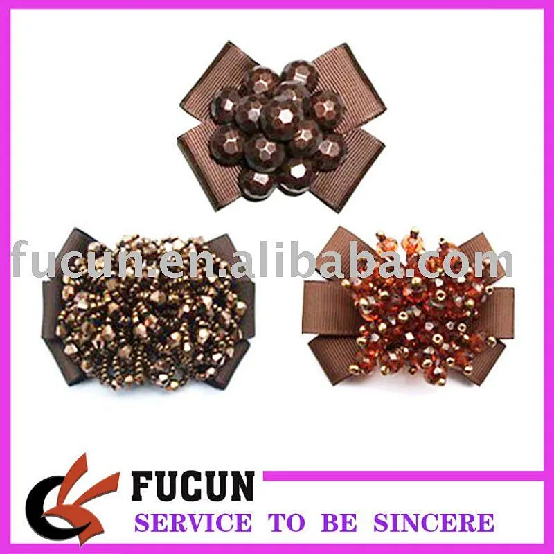 Hot sale artificial flowers beaded shoe decoration wholesale