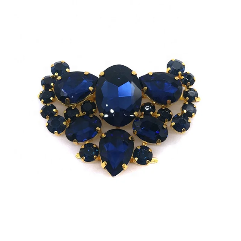 Factory for sale New product Antique rhinestone shoe buckles shoe clip