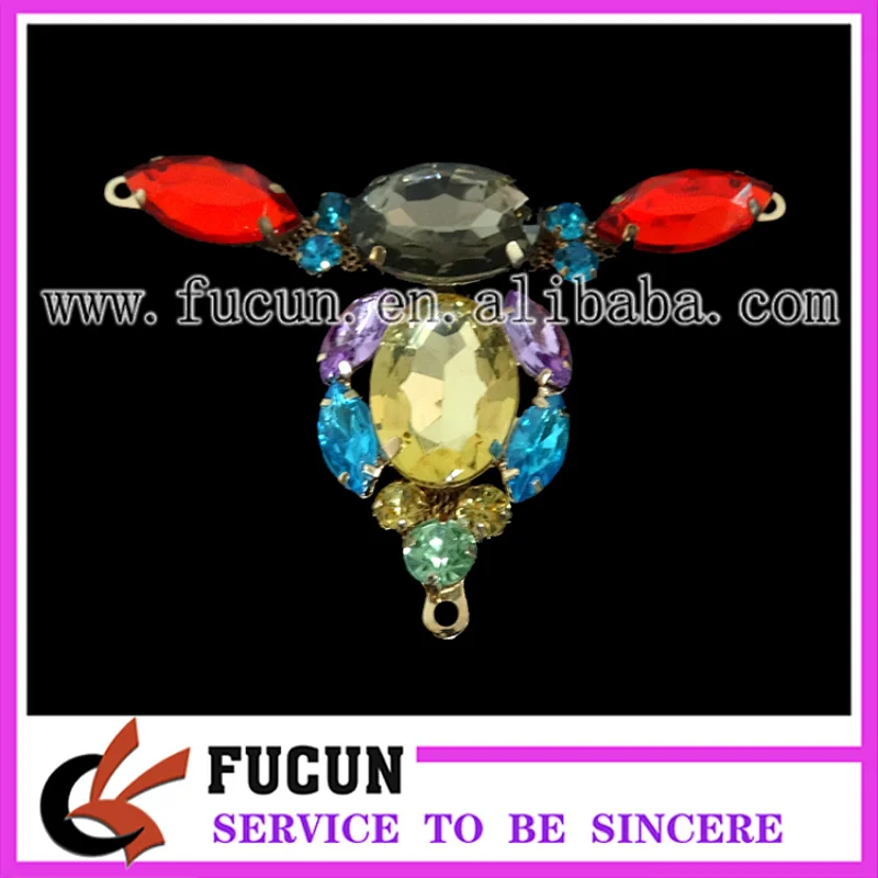wholesale acrylic shoe buckles shoe clips women sandal accessories Guangzhou factory metal shoe decorations