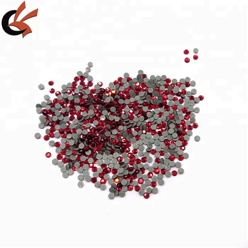 SS6 (1.9-2.0mm) Korean Quality Siam Hot Fix Rhinestone for Garment 1000gross/bag