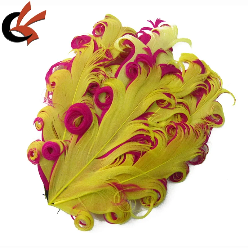 hot sale yellow colors Nagorie Goose Feather Pad