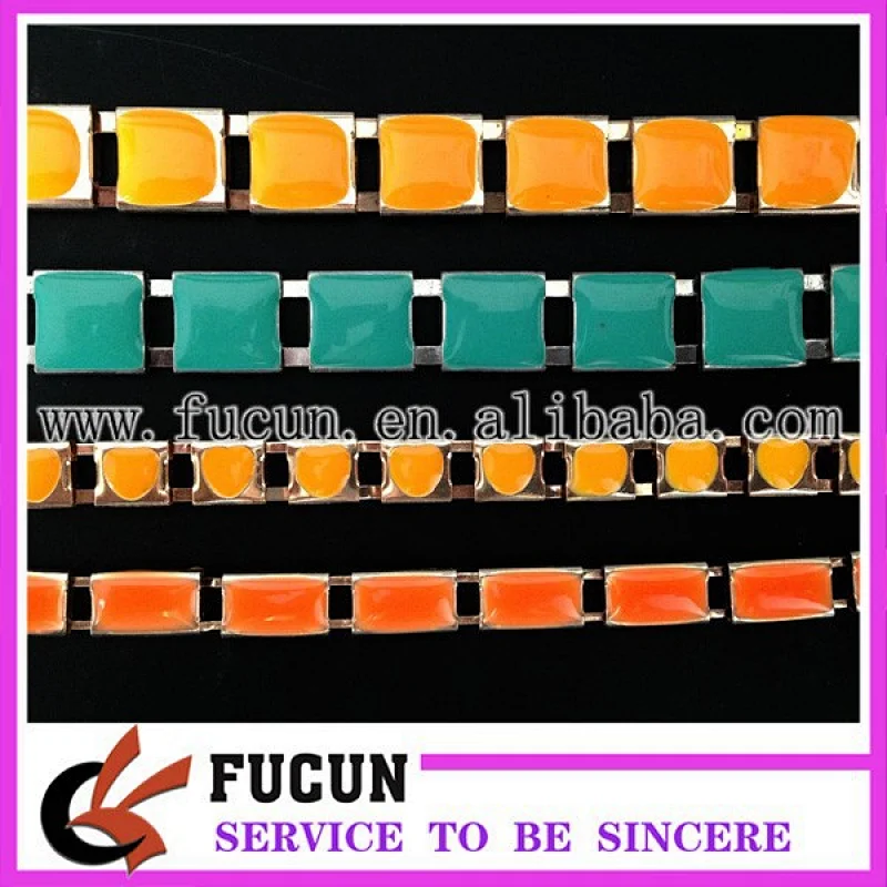 decorative metal chain trimming clothing chain trims