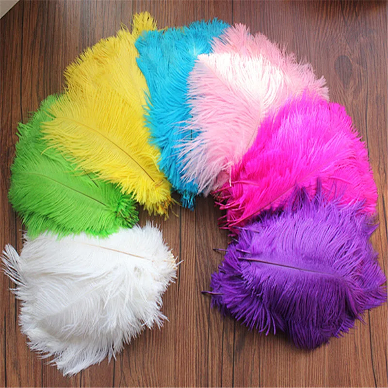 High quality all size colorful decoration ostrich feather plumes for sale