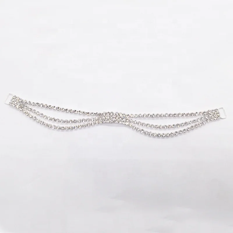 China Factory Wholesale Swimwear Crystal Back Bikini Women Summer Bikini Connector