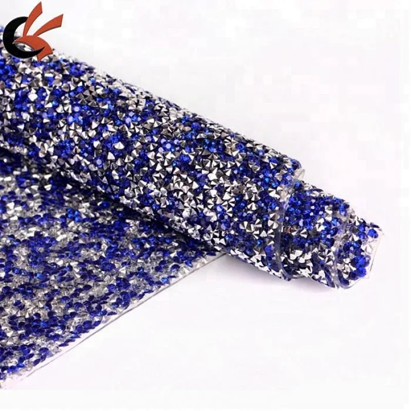 2018 hot fix rhinestone mesh for shoe accessories