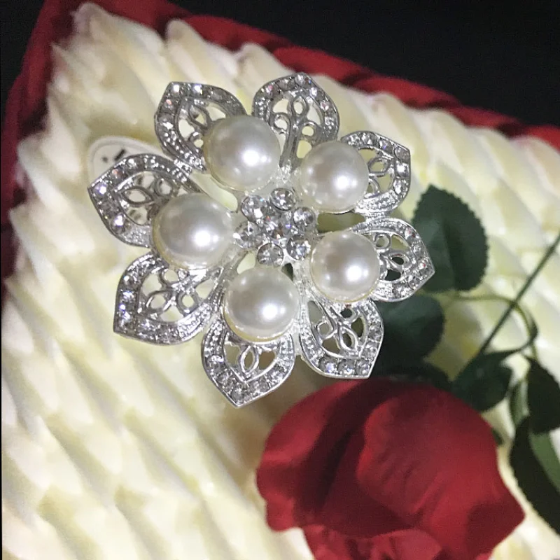 flower bouquet decoration rhinestone cake topper cake pick decoration pick for wedding party
