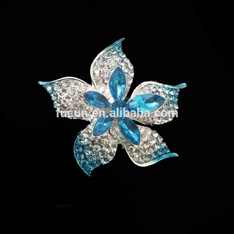 new design pearl with crystals costume jewelry brooch