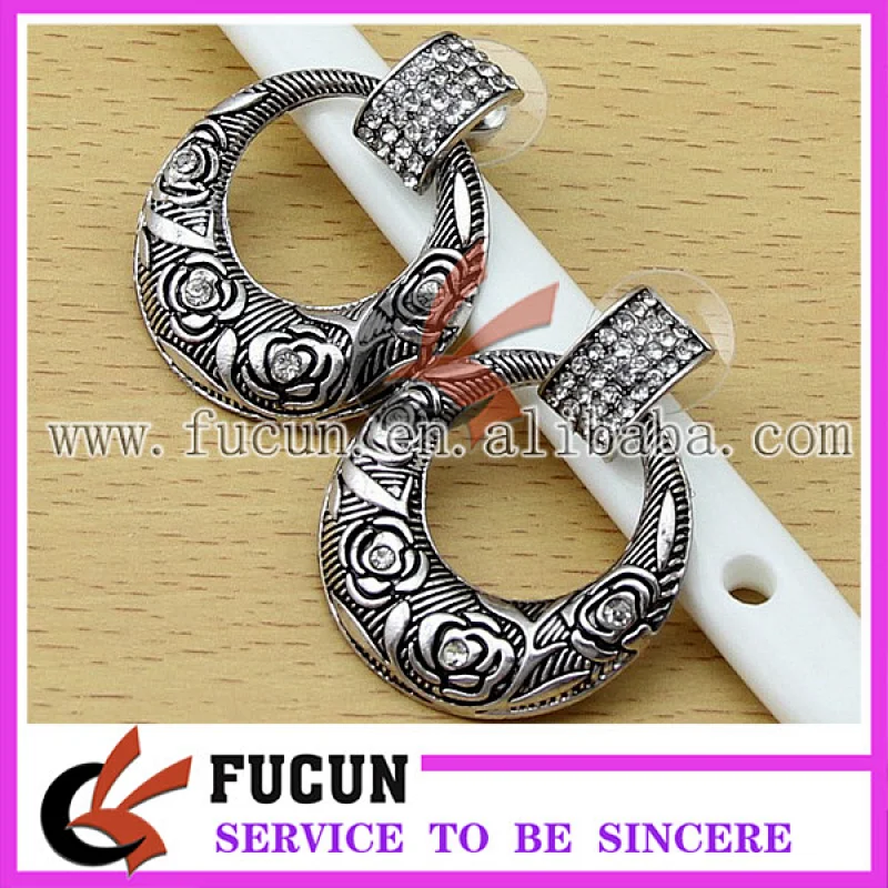 latest fashion Vintage design earring jewelry China wholesale