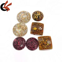 factory sales unique gold inside resin material rhinestone