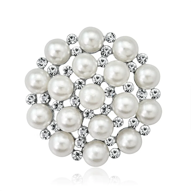 Diamante Rhinestone Pearl Buckles Ribbon Sliders Embellishments Wedding Bridal