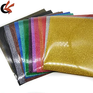IN STOCK Cheap EasyWeed Assorted Colors 16 Sheets 8.26inch glitter Heat Transfer Vinyl