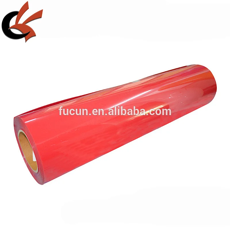 Easy Weed Red Iron on Heat Transfer Vinyl Roll