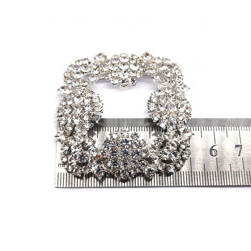 Personalized decorative shoe accessories shoe clip crystal rhinestone shoe buckles