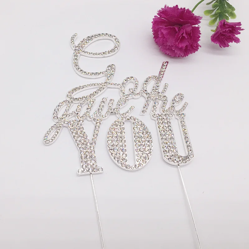 hot selling cake accessories God Gave Me You clear wedding party anniversary cake topper
