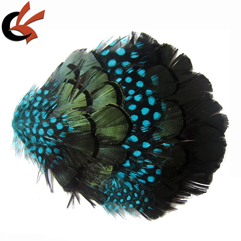 Fashion guinea feather pads for hats decoration